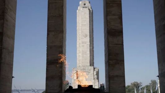 Monumento a la Bandera: la Provincia busca retomar las obras y llegar al 20 de junio con la refacción terminada
