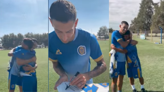 Un abrazo eterno: el otro sueño cumplido de Joaquín junto a Di María