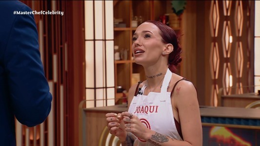 La Joaqui y su estrategia tras recibir el delantal gris en MasterChef Celebrity
