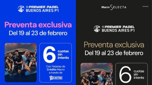 BANCO MACRO JUNTO AL MEJOR PADEL DEL MUNDO