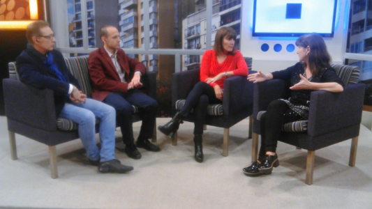 Prevención de la Gripe A: Andrea Uboldi en Rosario de Tarde