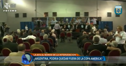 Argentina podría quedar fuera de la Copa América