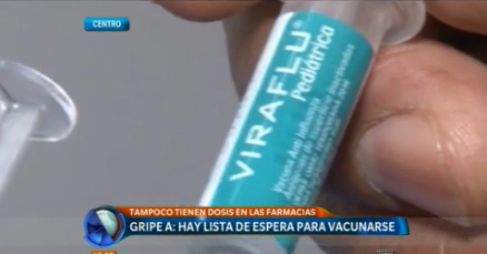 La demanda supera el stock de vacunas para la gripe