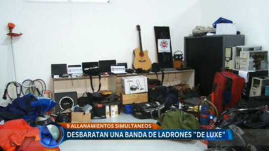 Desarticularon banda de hampones "de categoría"