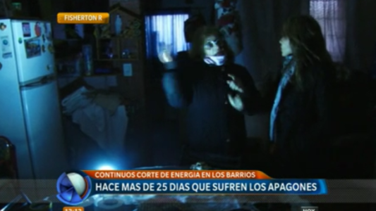 Fisherton R: Hace 25 días que sufre apagones