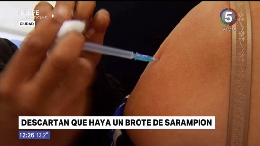 Desde la Provincia descartan que haya un brote de sarampión