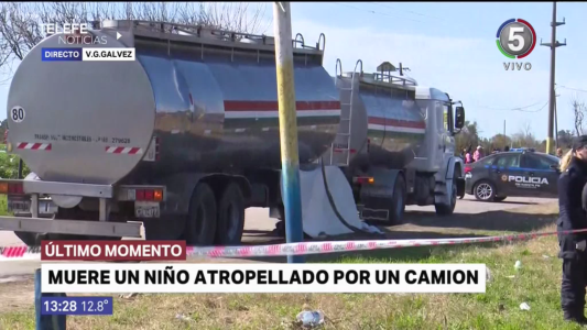 Tragedia en Villa Gobernador Gálvez: un niño murió arrollado por un camión