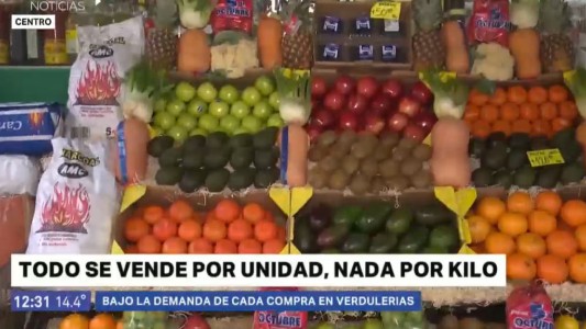 Aumento en las verdulerías: predominan las ventas por unidad