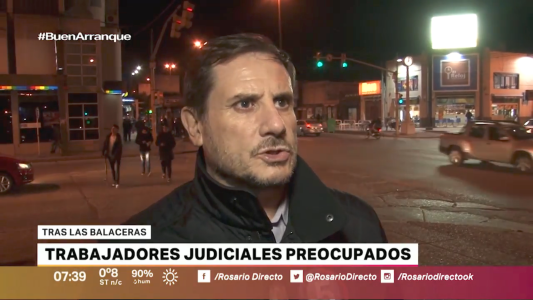 Tras las balaceras los trabajadores judiciales le expresaron su preocupación a Pullaro