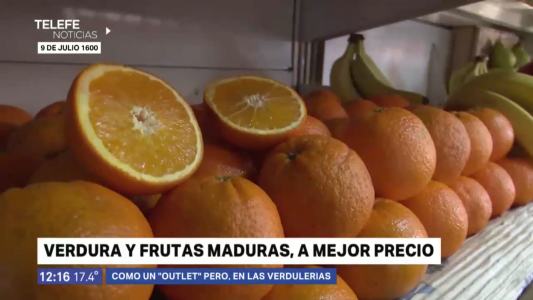 #LosAlimentosNoSeTiran: venden frutas y verduras maduras a mejor precio