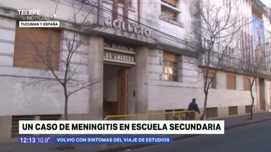 Confirman caso de meningitis en un chico de 18 años