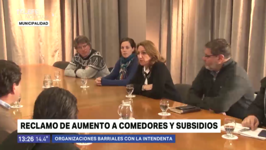 Organizaciones sociales se manifestaron para pedir por comedores y más subsidios