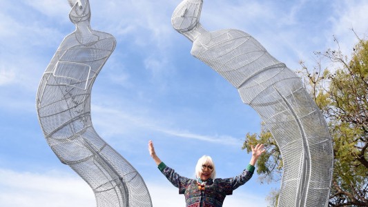 El "Circuito Marta Minujín" llegó a Rosario