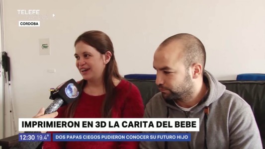 Imprimieron en 3D la ecografía de un bebé para que sus padres ciegos puedan "verlo"