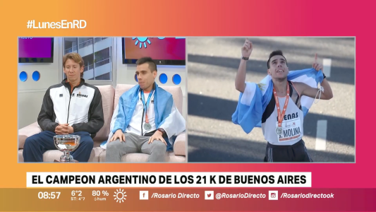 Vendió 40 docenas de empanadas para correr los 21K de Buenos Aires