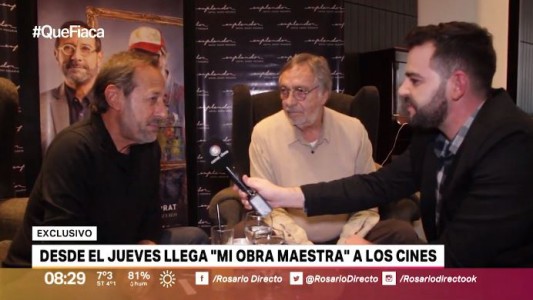 Este jueves llega "Mi Obra Maestra", la última película de Francella y Brandoni