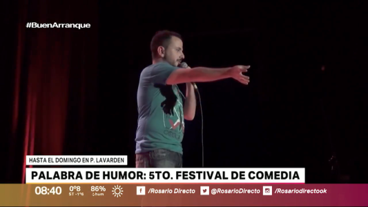 Continúa la quinta edición de Palabra de Humor en Rosario