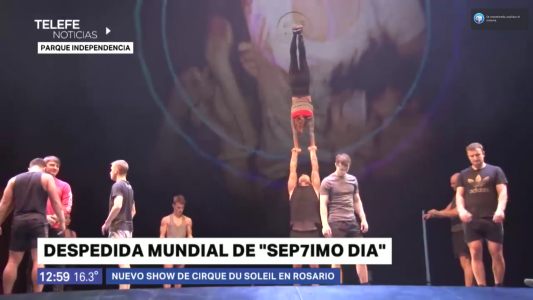 Sép7imo Día llegó a Rosario para comenzar su despedida mundial