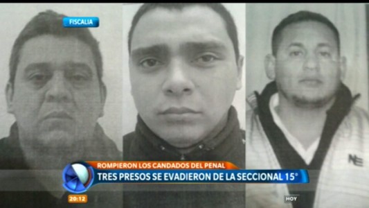 Tres detenidos se evadieron de la Comisaría 15 cortando los candados de una puerta