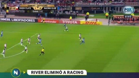 Copa Libertadores: River eliminó a Racing y se metió en cuartos de final