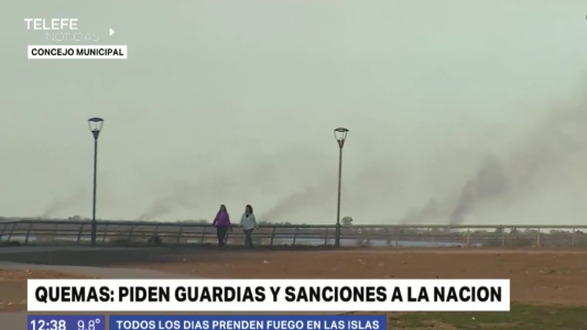 Quema de pastizales: el Concejo solicita una reunión con el ministro Bergman