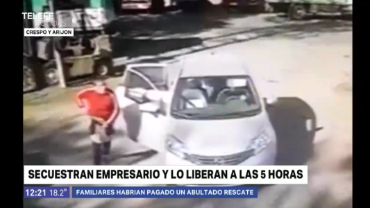 Secuestraron a un empresario por cinco horas en zona sur