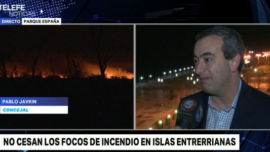 Incendios en las islas entrerrianas: reclaman la intervencion de Nación para una solución urgente
