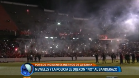 Newell's decidió suspender el banderazo