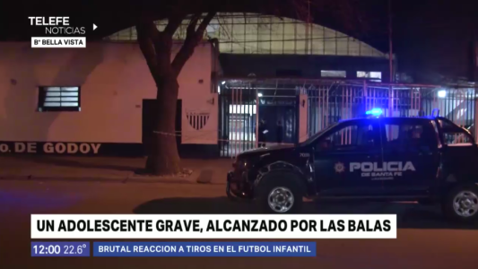 Bella Vista: un adolescente fue baleado durante un partido de fútbol