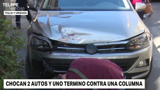 Violento choque de dos automóviles en Urquiza e Italia, una esquina accidentada