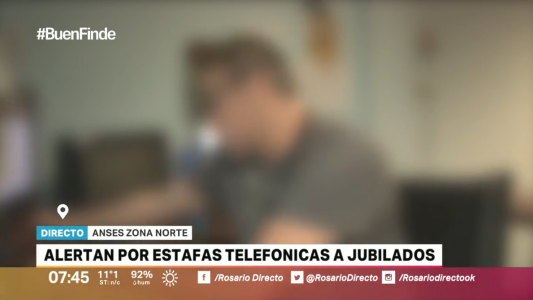 Alerta por estafas telefónicas a jubilados