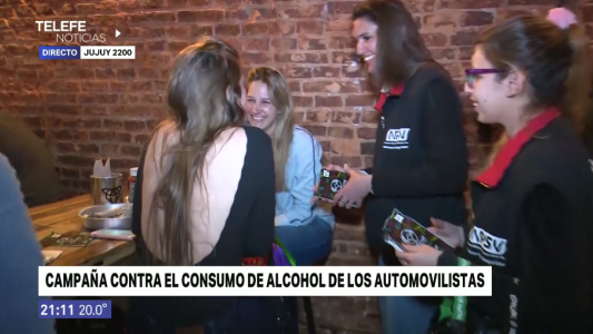 Campaña contra el consumo de alcohol en automovilistas