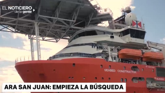 Comenzó la búsqueda del ARA San Juan, bajo el atento seguimiento de familiares de las víctimas