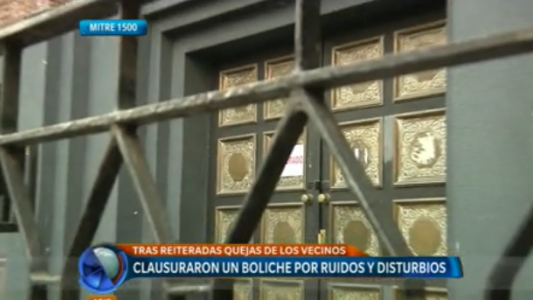 Clausuraron a un boliche por ruidos y disturbios
