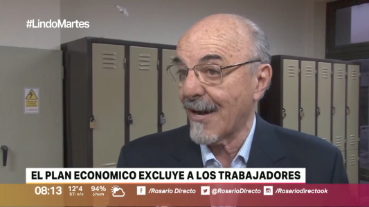 Carlos Tomada en Rosario: “El modelo económico de Macri excluye a los trabajadores"