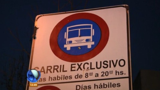 Carriles exclusivos: la Municipalidad asegura que no afectaron la actividad comercial
