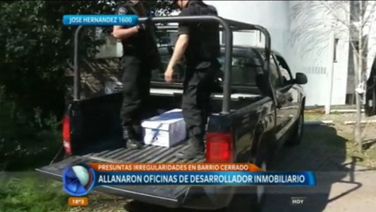 Allanaron las oficinas de la administración de un country por denuncias de irregularidades en la liquidación de expensas