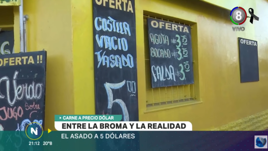 Córdoba: una carnicería pone precios a sus cortes en dólares
