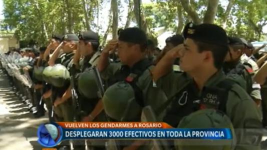 Bullrich: "No puede haber un milímetro de Rosario dominado por fuerzas que no sean del Estado"
