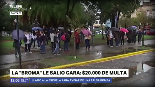 Un joven deberá pagar 20 mil pesos por amenazar de bomba a una escuela