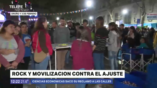 Estudiantes reclamaron por más presupuesto educativo