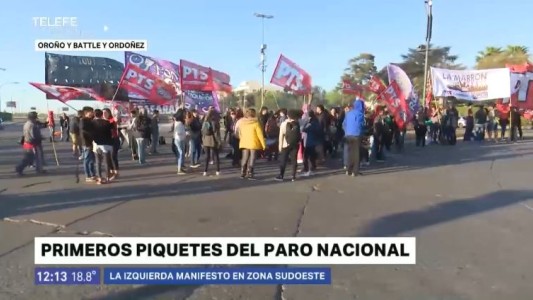 Cortes y movilizaciones afectaron los principales accesos