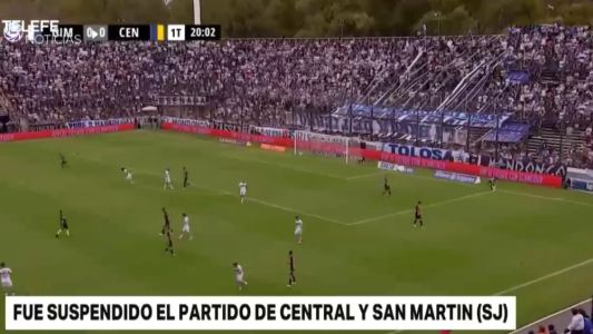 Confirmaron la suspensión del partido entre Central y San Martín de San Juan