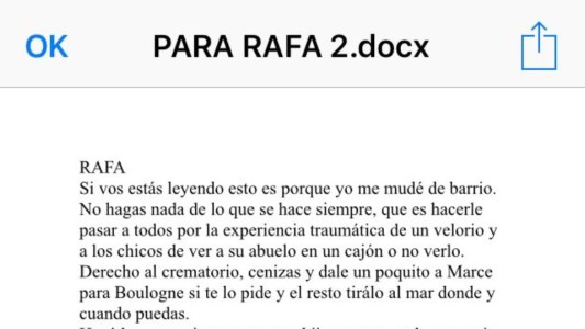 Su papá falleció y encontró una conmovedora carta de despedida escondida en su computadora