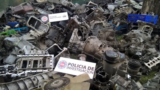 Operativo en Zona Sur: secuestraron autopartes de dudosa procedencia por casi 5 millones de pesos