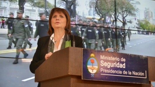 Bullrich: "Estamos en una discusión acerca de las incumbencias de las fuerzas federales en Santa Fe"