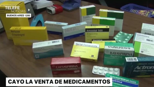 La caída del consumo llegó a los medicamentos