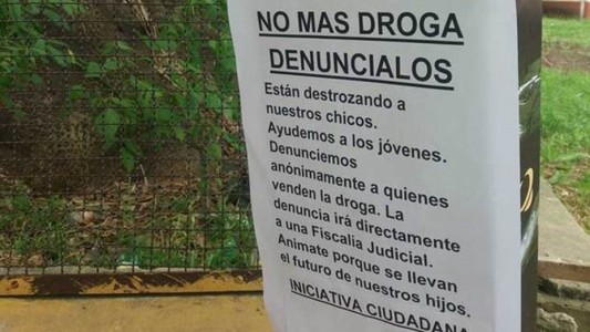 Vecinos instalaron urnas para denunciar kioscos de droga en La Plata