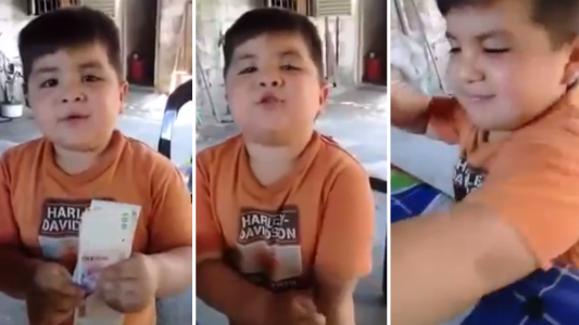 El gran gesto de Armani con el nene que no quiso la camiseta de River