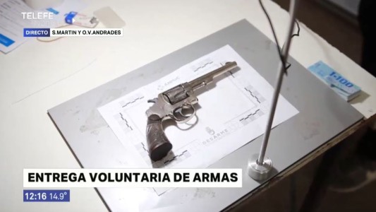 Se desarrolla en la ciudad el plan nacional de entrega voluntaria de armas